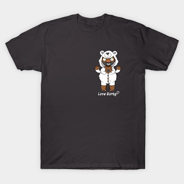 Polar Bear Onesie T-Shirt by LoveBurty